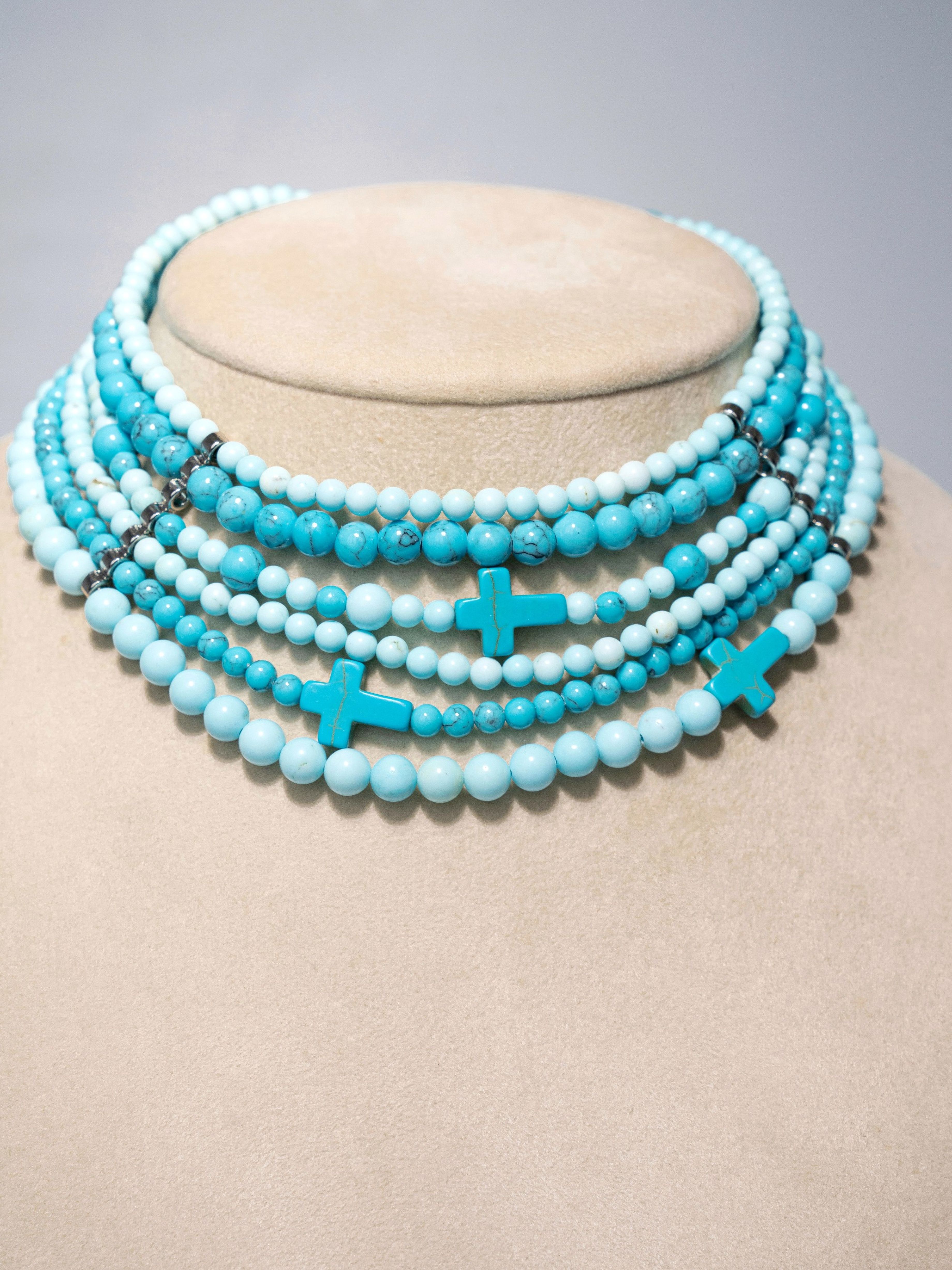 Фурнитуры из нержавеющей стали, бусины турквинита.